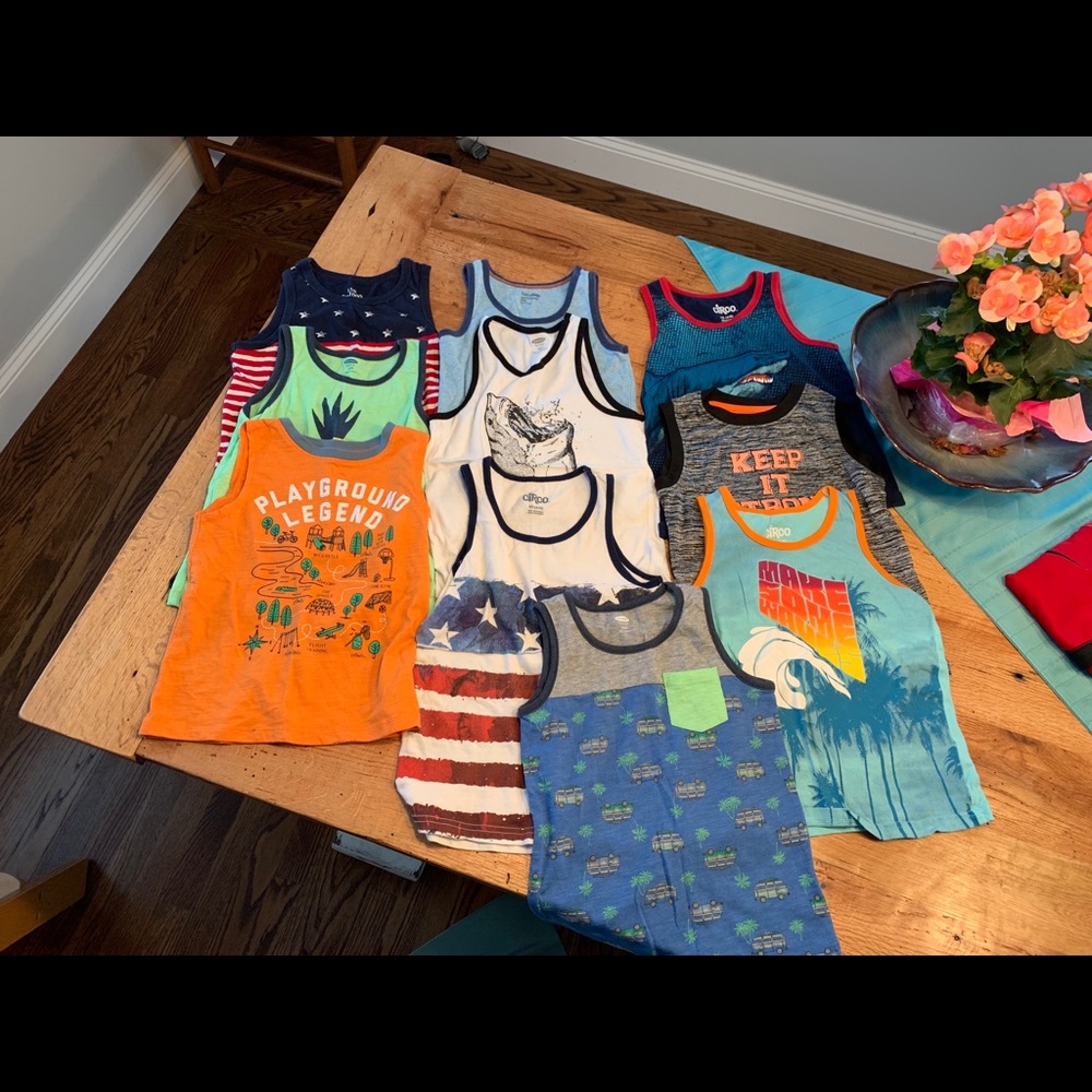 Boys tank top lot